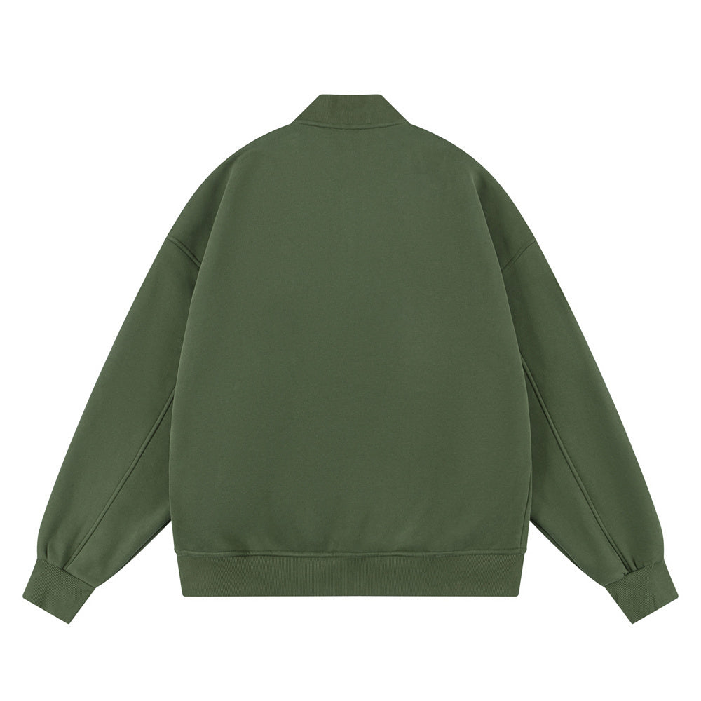 UNIKCOSA Velora American Style Fur Baseball Jacket 💫