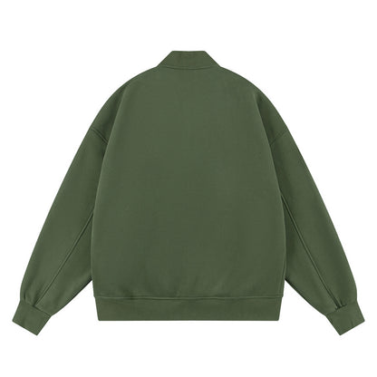 UNIKCOSA Velora American Style Fur Baseball Jacket 💫