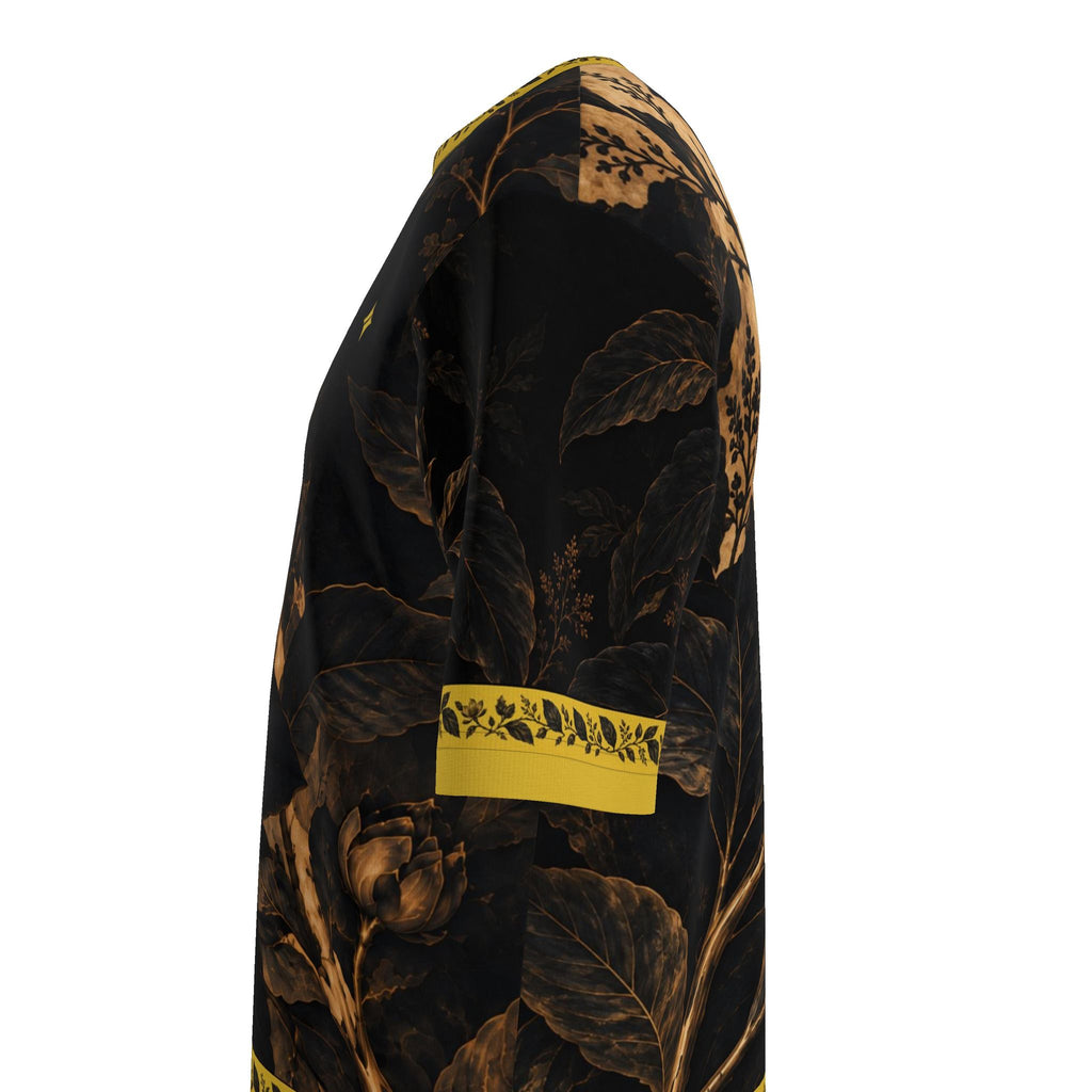Noir Botanica Luxury Oversized Cotton T-Shirt