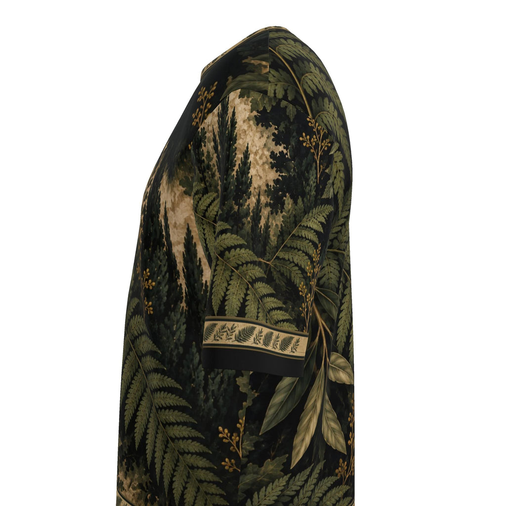Olive Fern Atelier Luxury Oversized Cotton T-Shirt