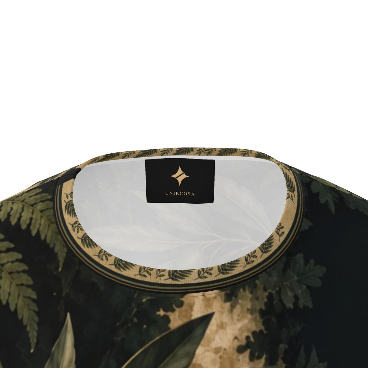 Olive Fern Atelier Luxury Oversized Cotton T-Shirt