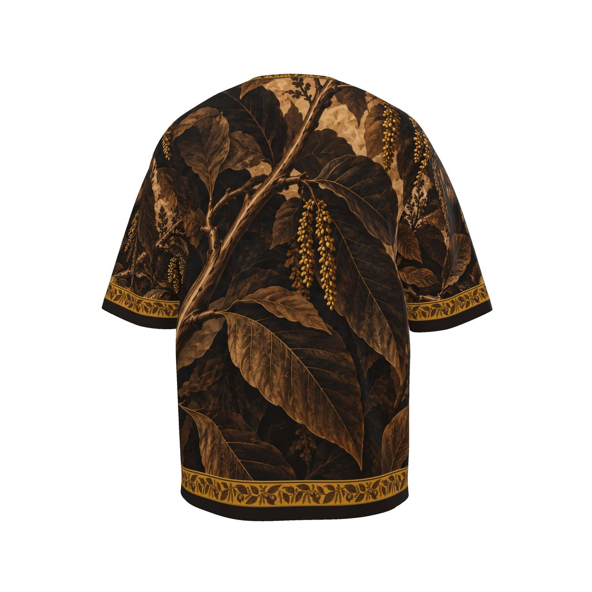 Bronze Walnut Grove Luxury Oversized Cotton T-Shirt