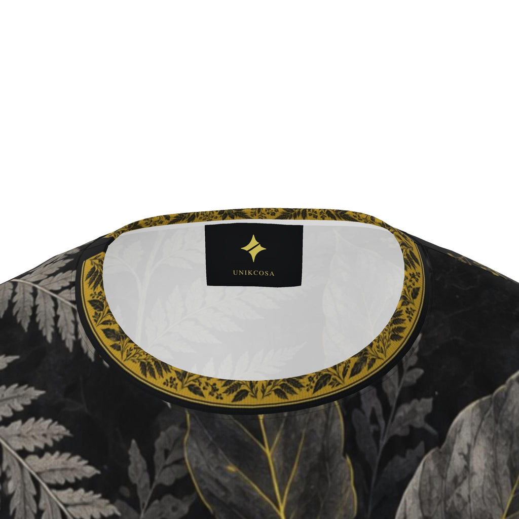 Graphite Fern Soul Luxury Oversized Cotton T-Shirt