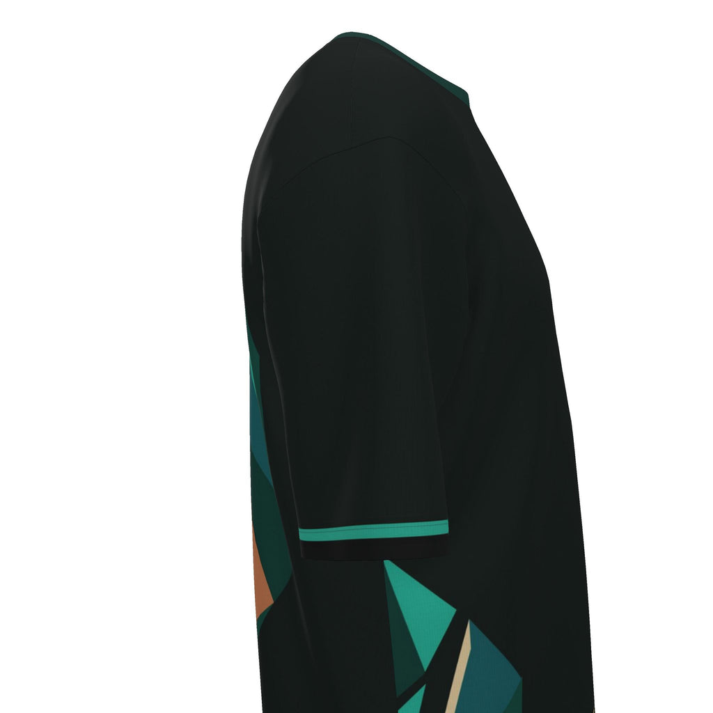 Emerald Offset Luxury Oversized Cotton T-Shirt