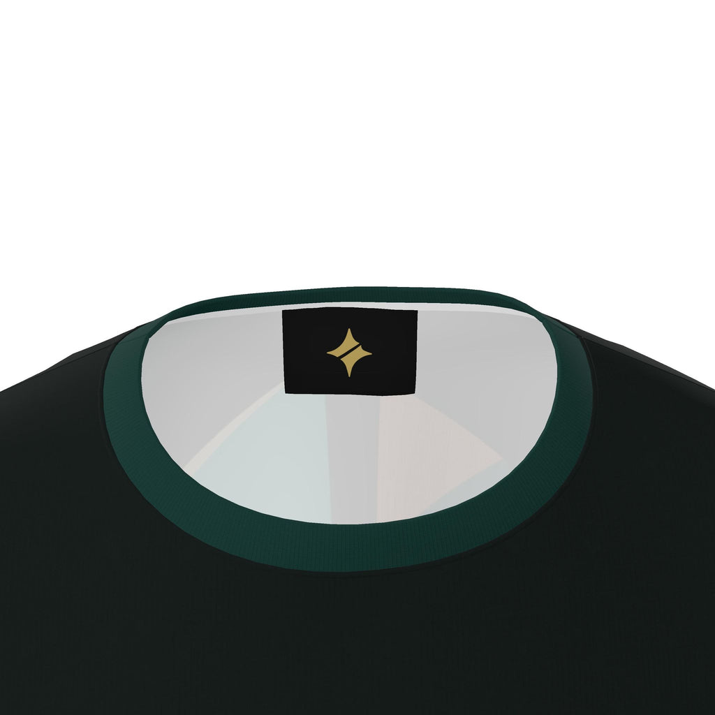 Emerald Offset Luxury Oversized Cotton T-Shirt