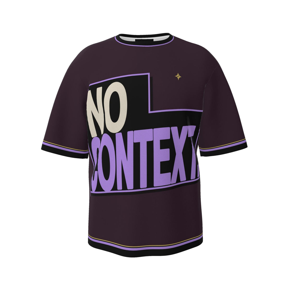 No Context Still Iconic Luxury Oversized Cotton T-Shirt