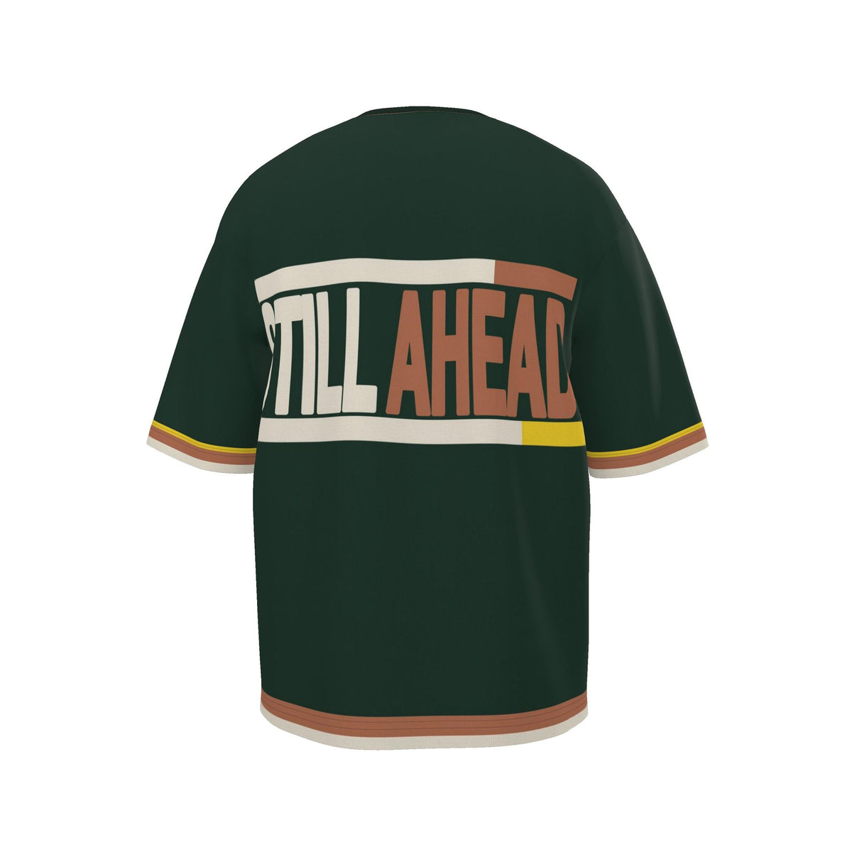 No Rush Still Ahead Luxury Oversized Cotton T-Shirt