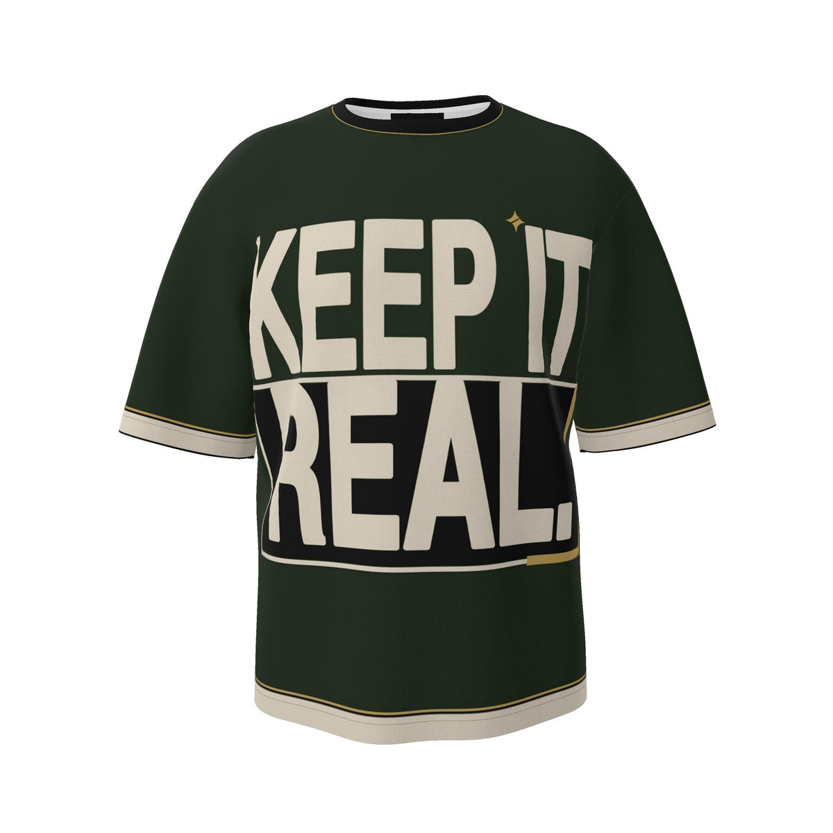 Keep It Real Luxury Oversized Cotton T-Shirt