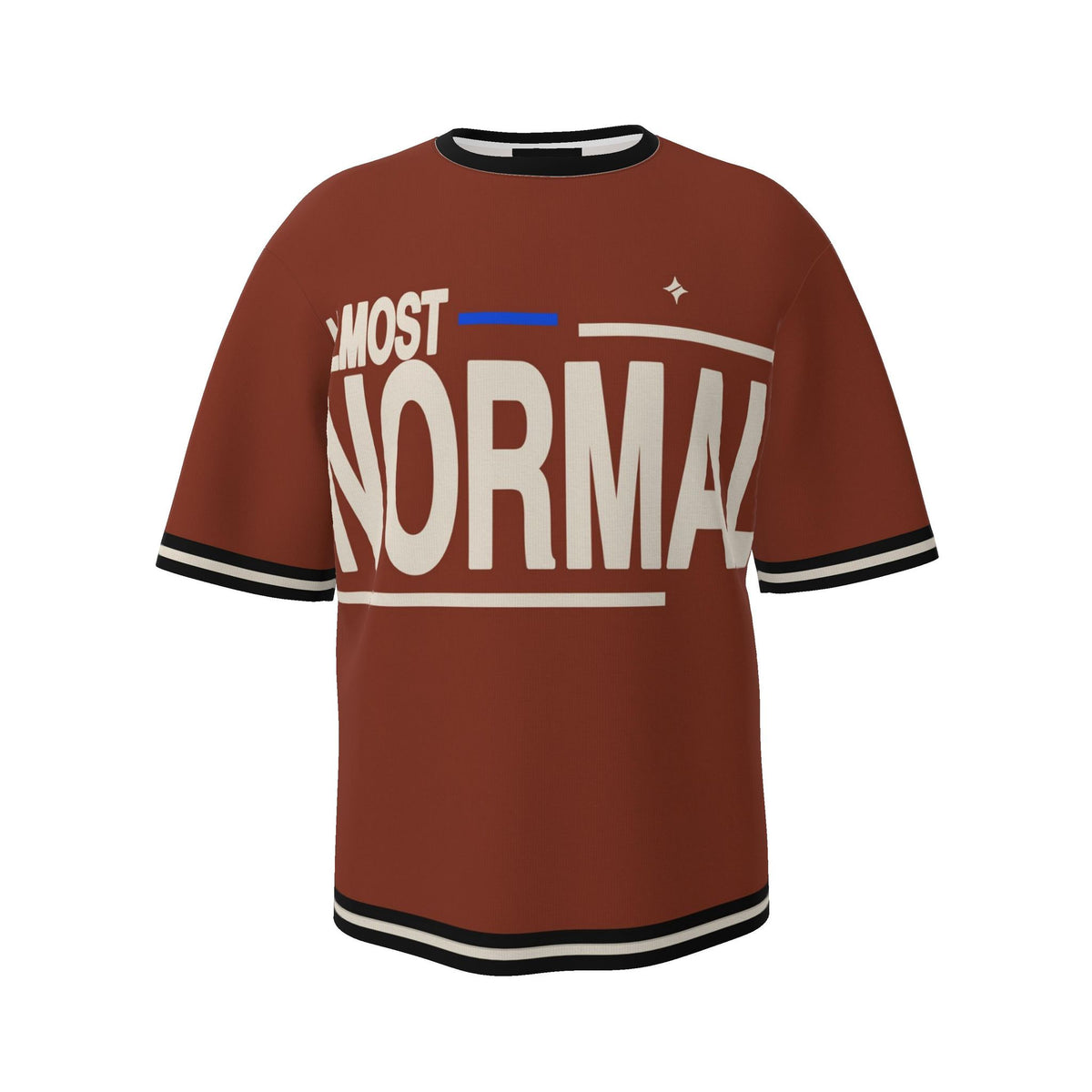 Almost Normal Luxury Oversized Cotton T-Shirt