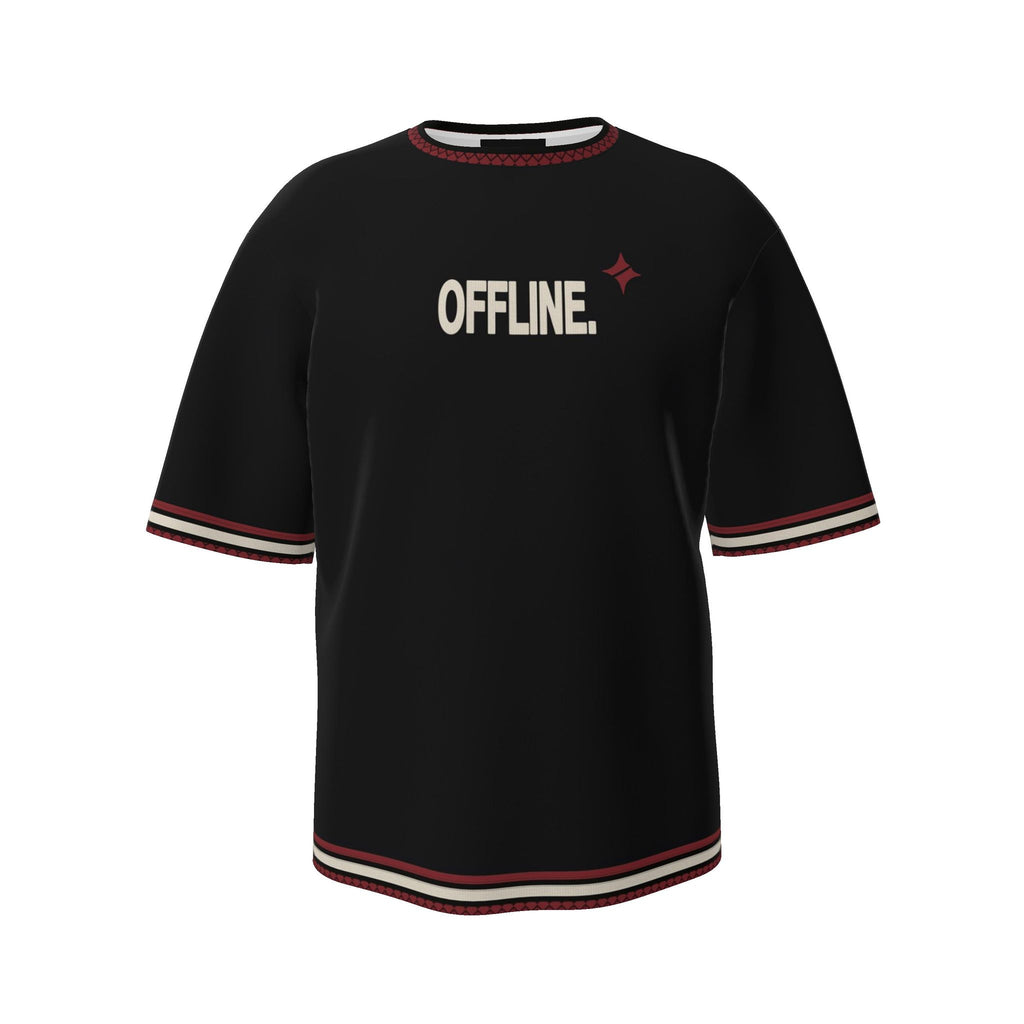 Offline With You Luxury Oversized Cotton T-Shirt