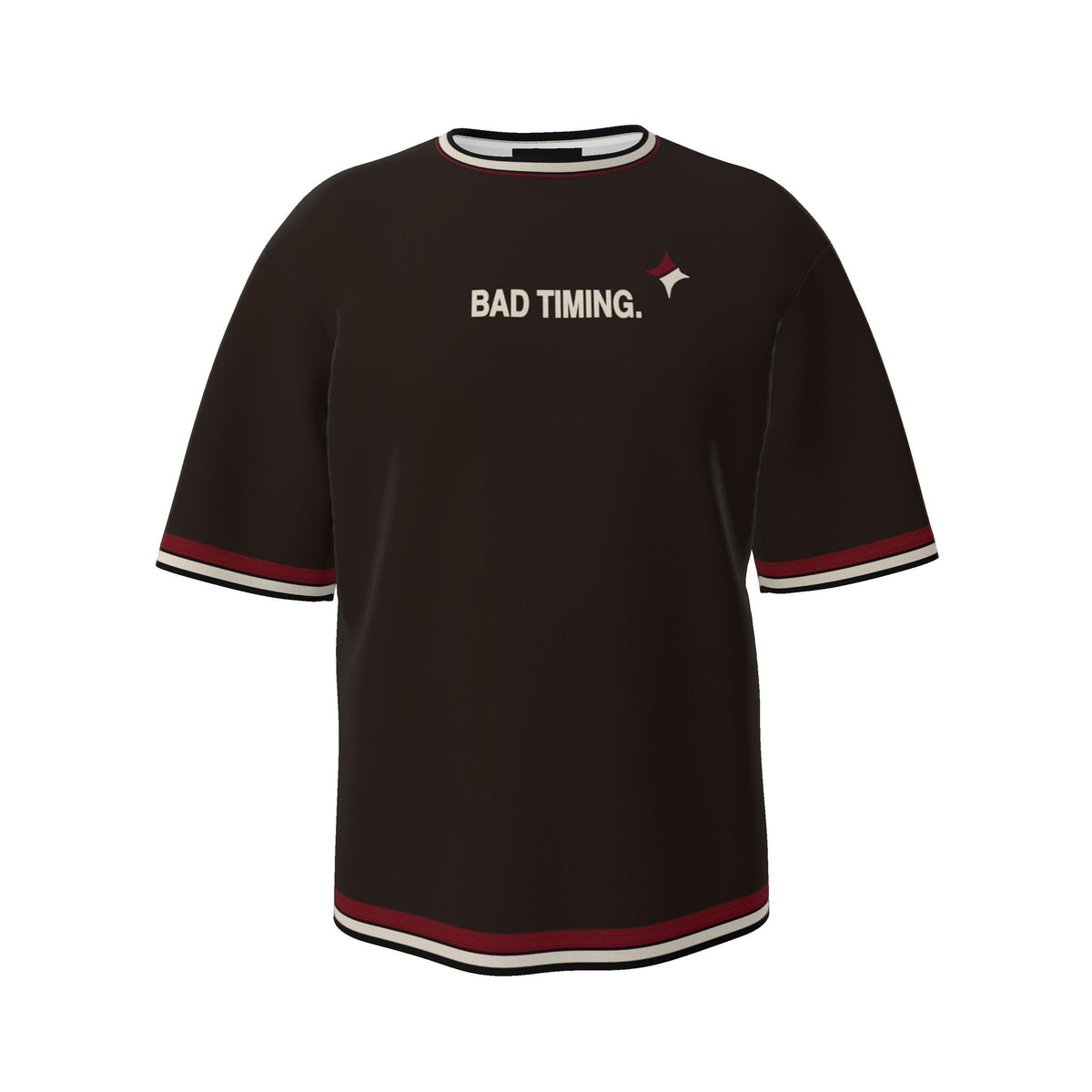 Bad Timing Perfect Person Luxury Oversized Cotton T-Shirt