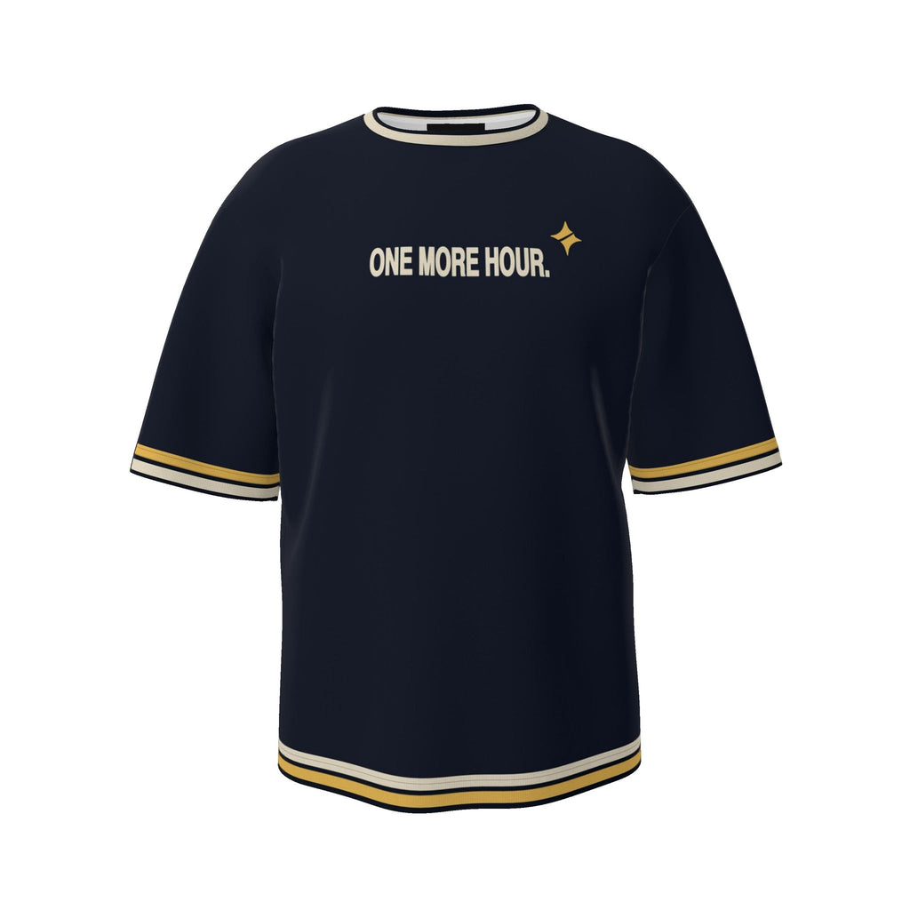One More Hour Luxury Oversized Cotton T-Shirt