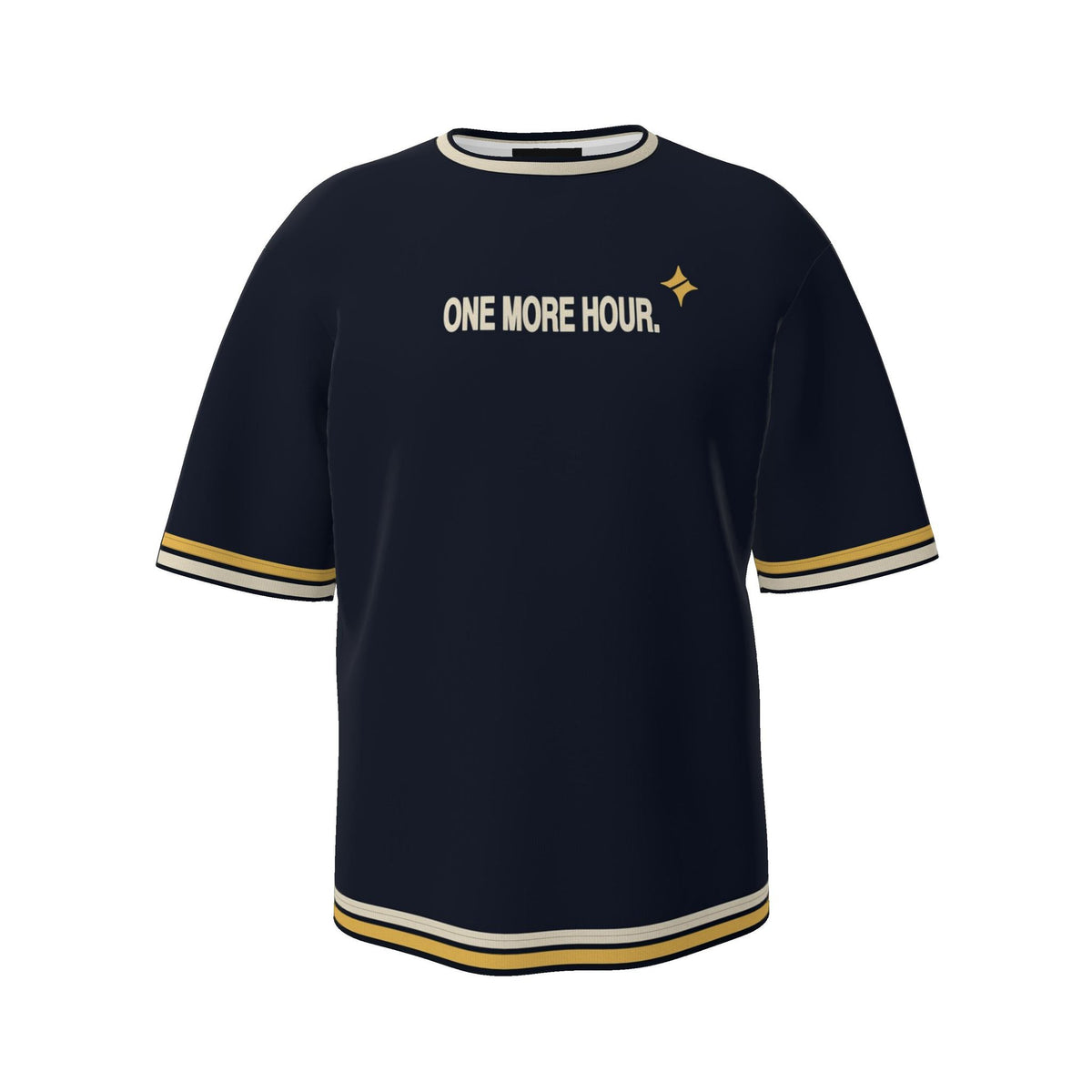 One More Hour Luxury Oversized Cotton T-Shirt