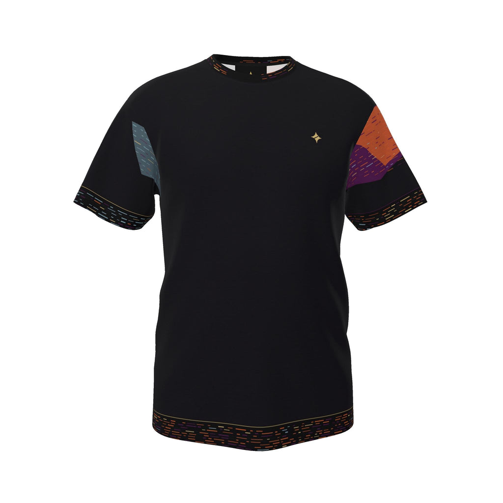 Prism Nocturne Luxury Boxy Cotton T-Shirt
