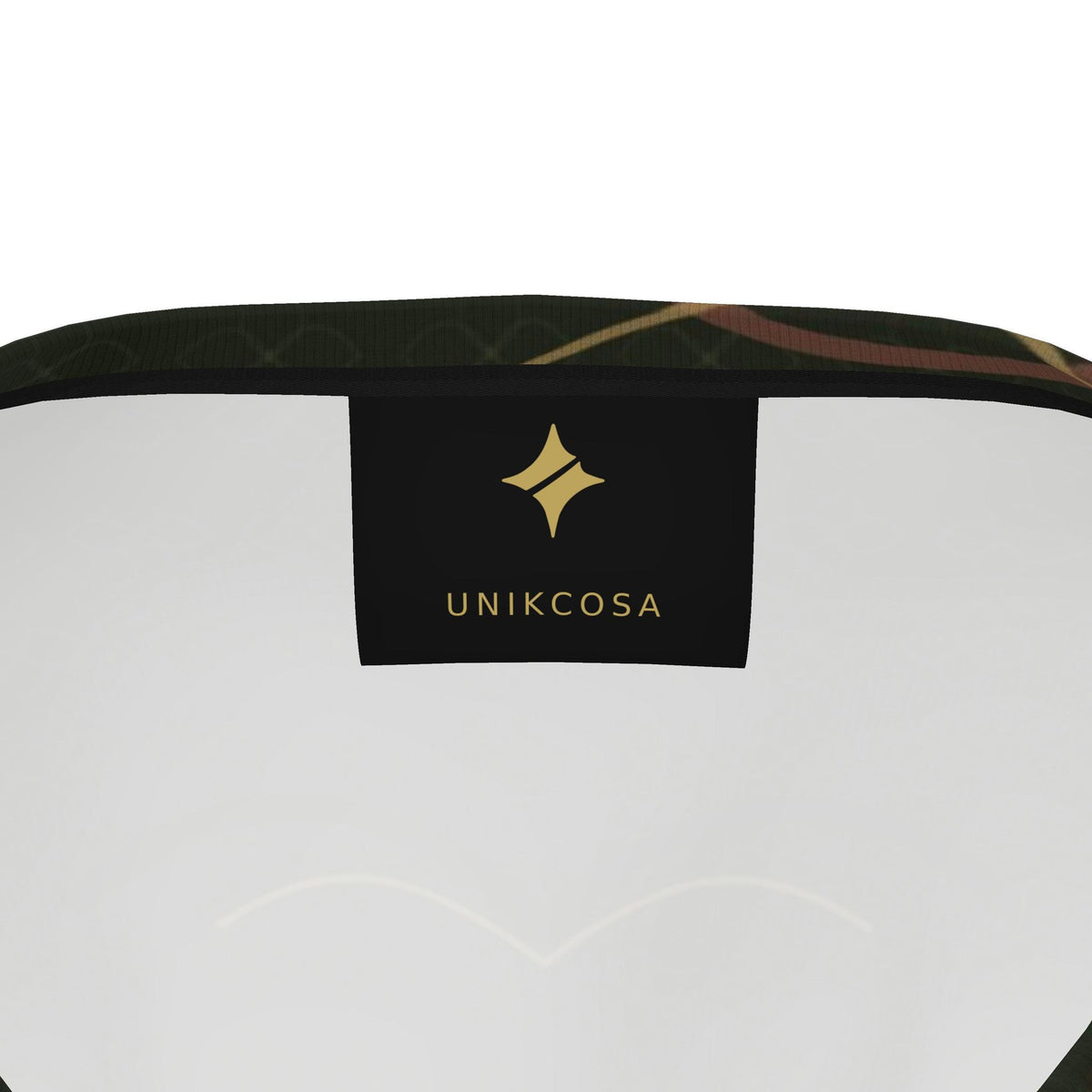 Olive Cipher Luxury Boxy Cotton T-Shirt