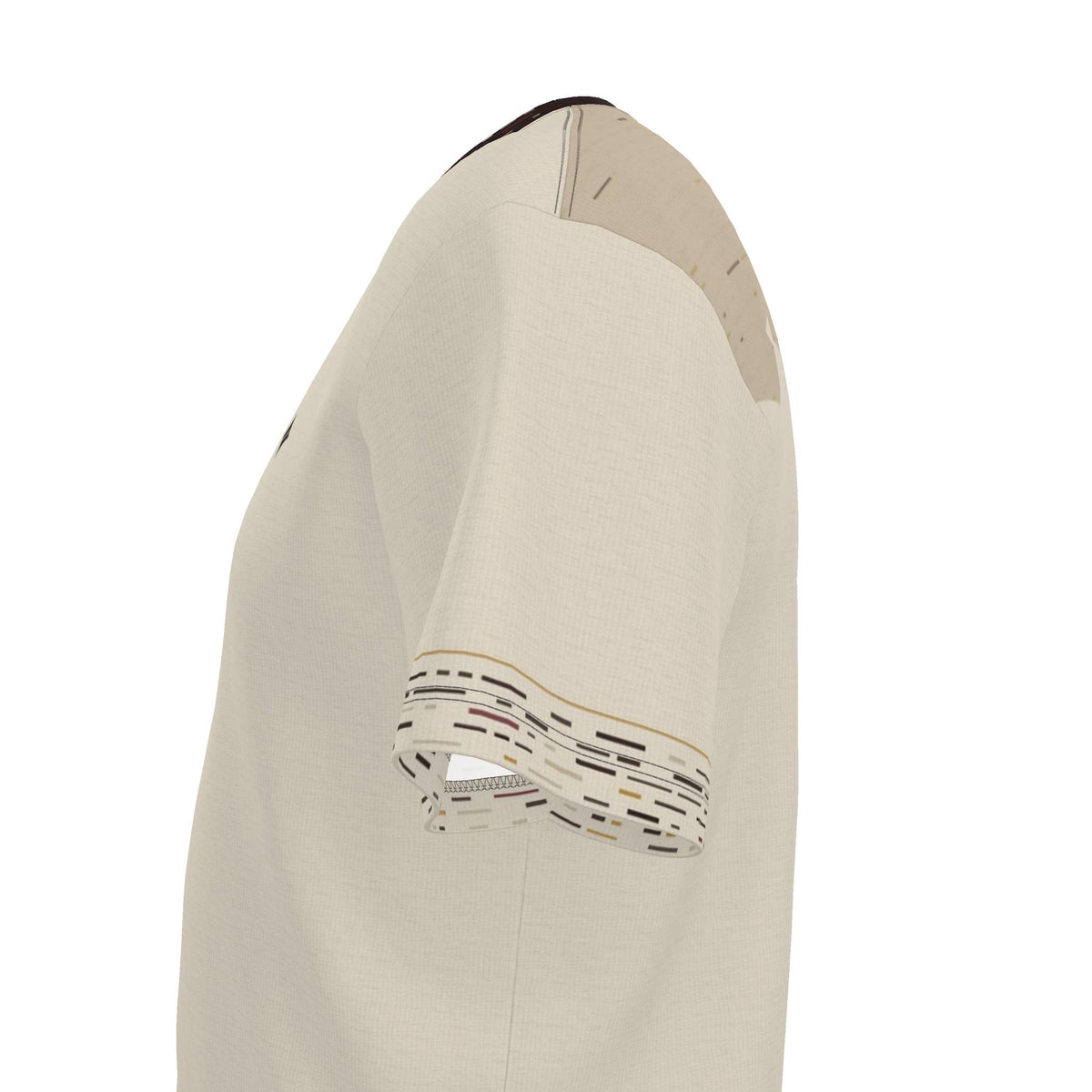 Ivory Parapet Luxury Boxy Cotton T-Shirt