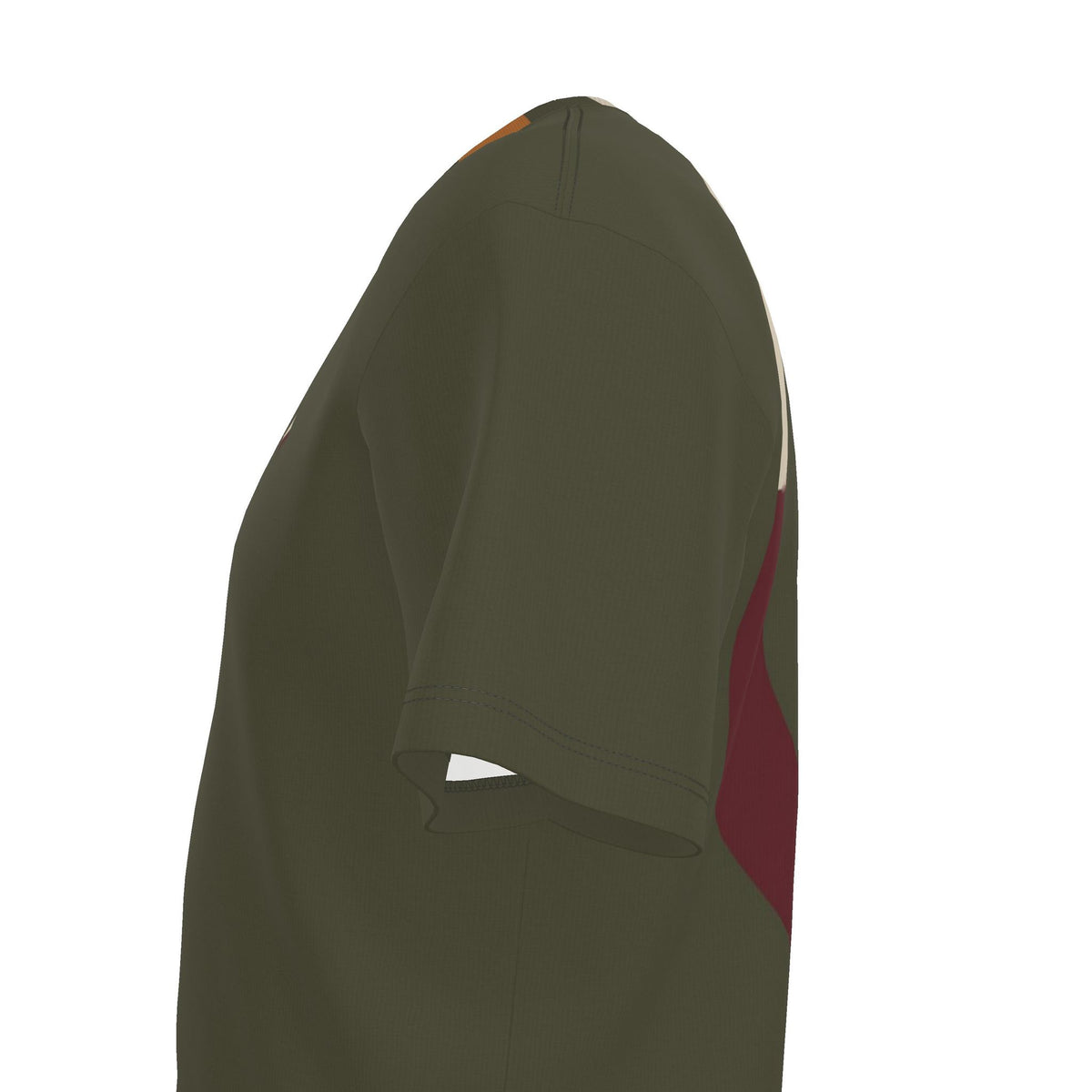 Olive Counterform Luxury Boxy Cotton T-Shirt