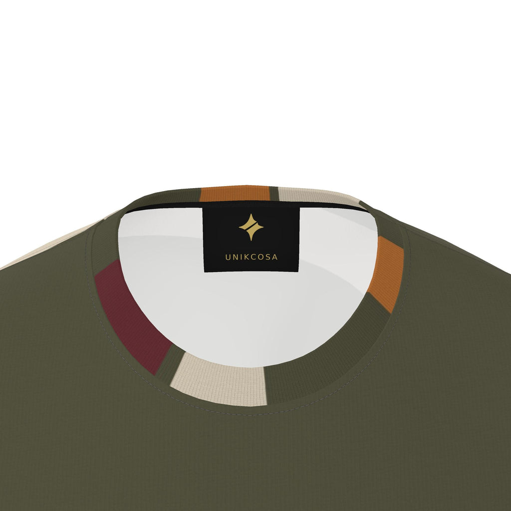 Olive Counterform Luxury Boxy Cotton T-Shirt