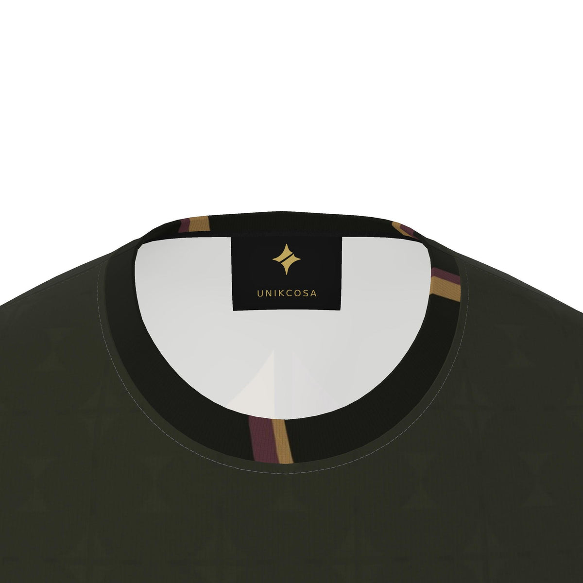 Olive Intention Luxury Boxy Cotton T-Shirt