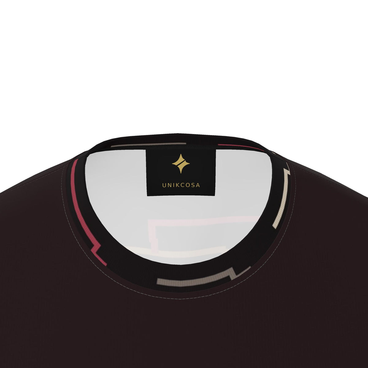 Aubergine Presence Luxury Boxy Cotton T-Shirt