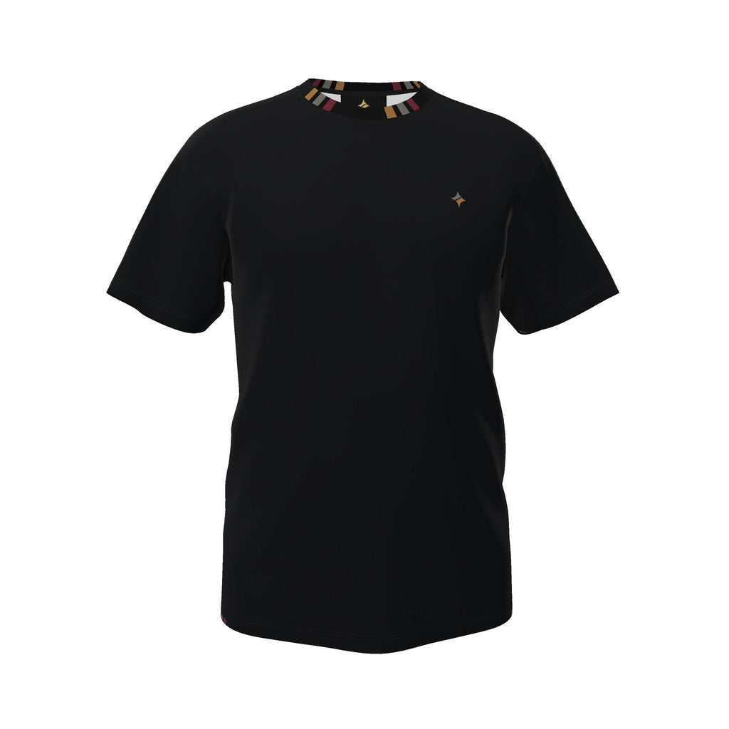 Midnight Axis Luxury Boxy Cotton T-Shirt