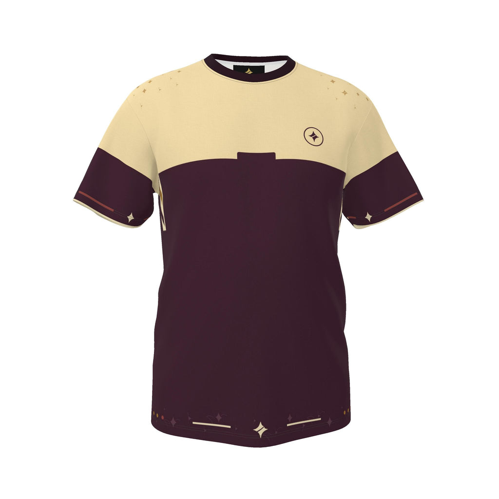 Champagne Plum Luxury Boxy Cotton T-Shirt