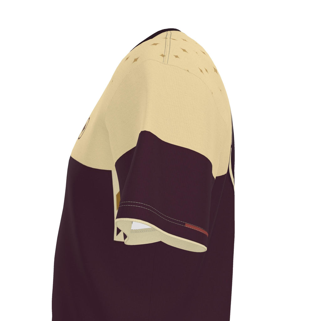 Champagne Plum Luxury Boxy Cotton T-Shirt