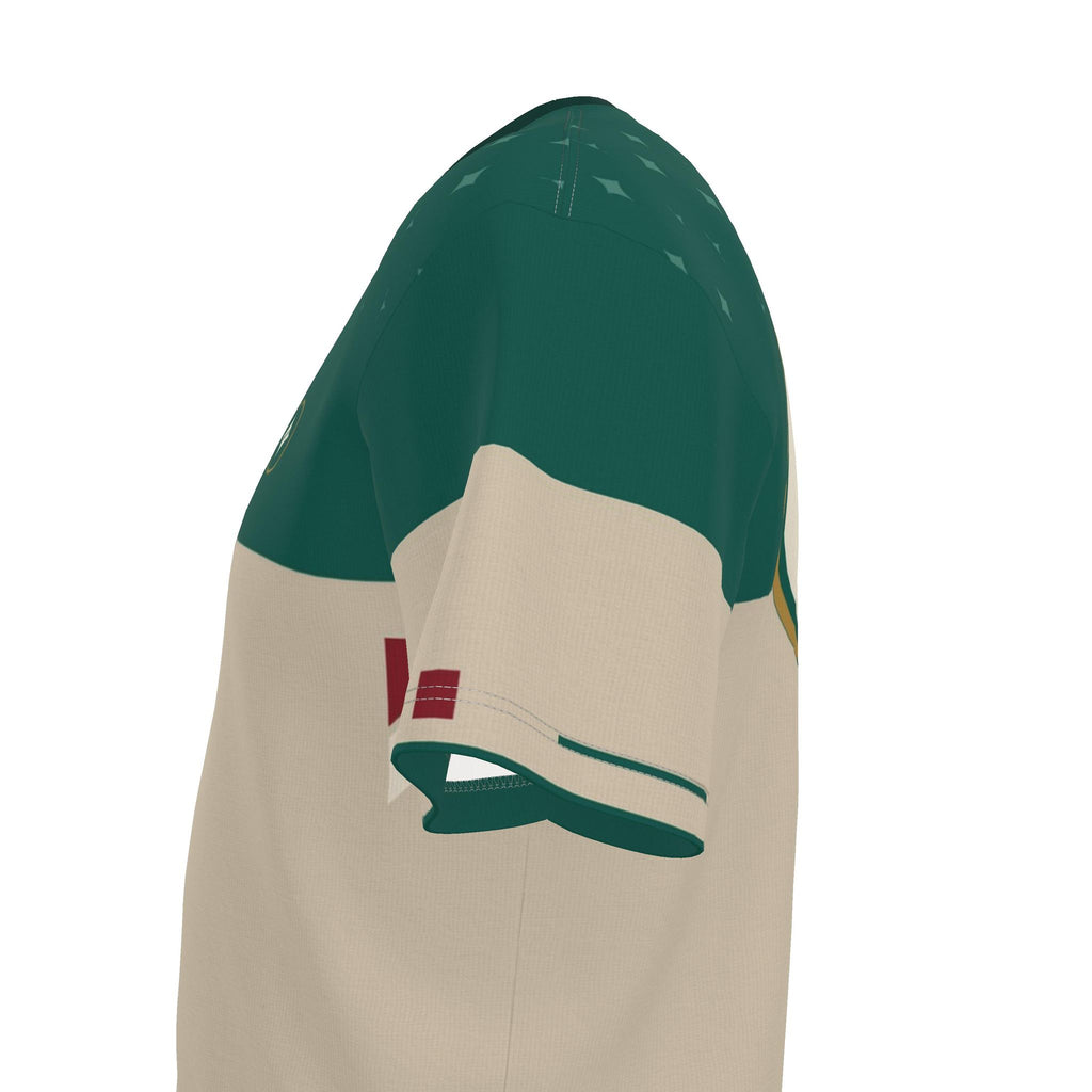 Emerald Parchment Luxury Boxy Cotton T-Shirt