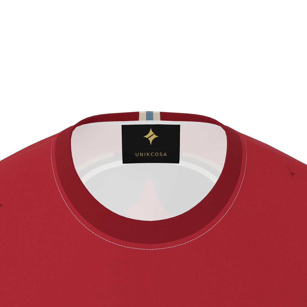 Crimson Obsidian Luxury Boxy Cotton T-Shirt