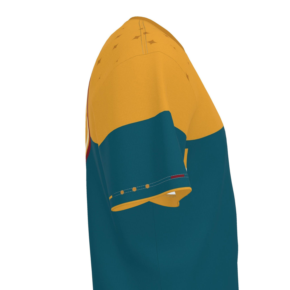 Saffron Tide Luxury Boxy Cotton T-Shirt