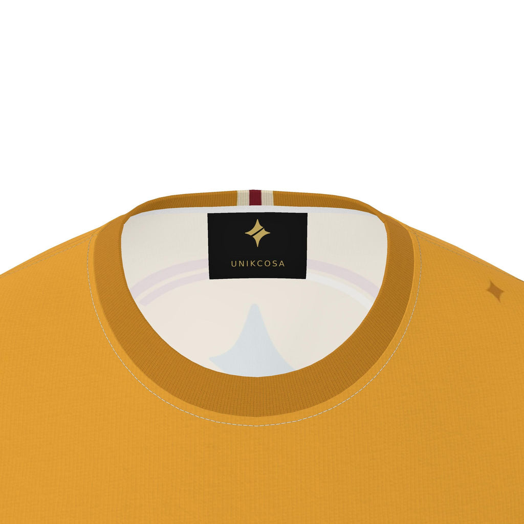 Saffron Tide Luxury Boxy Cotton T-Shirt