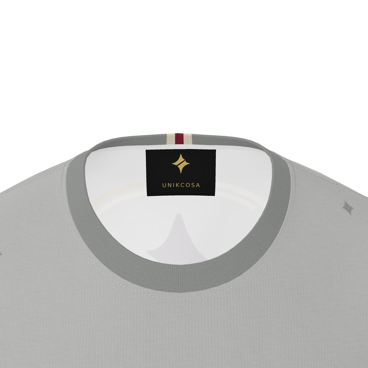 Silver Aubergine Luxury Boxy Cotton T-Shirt