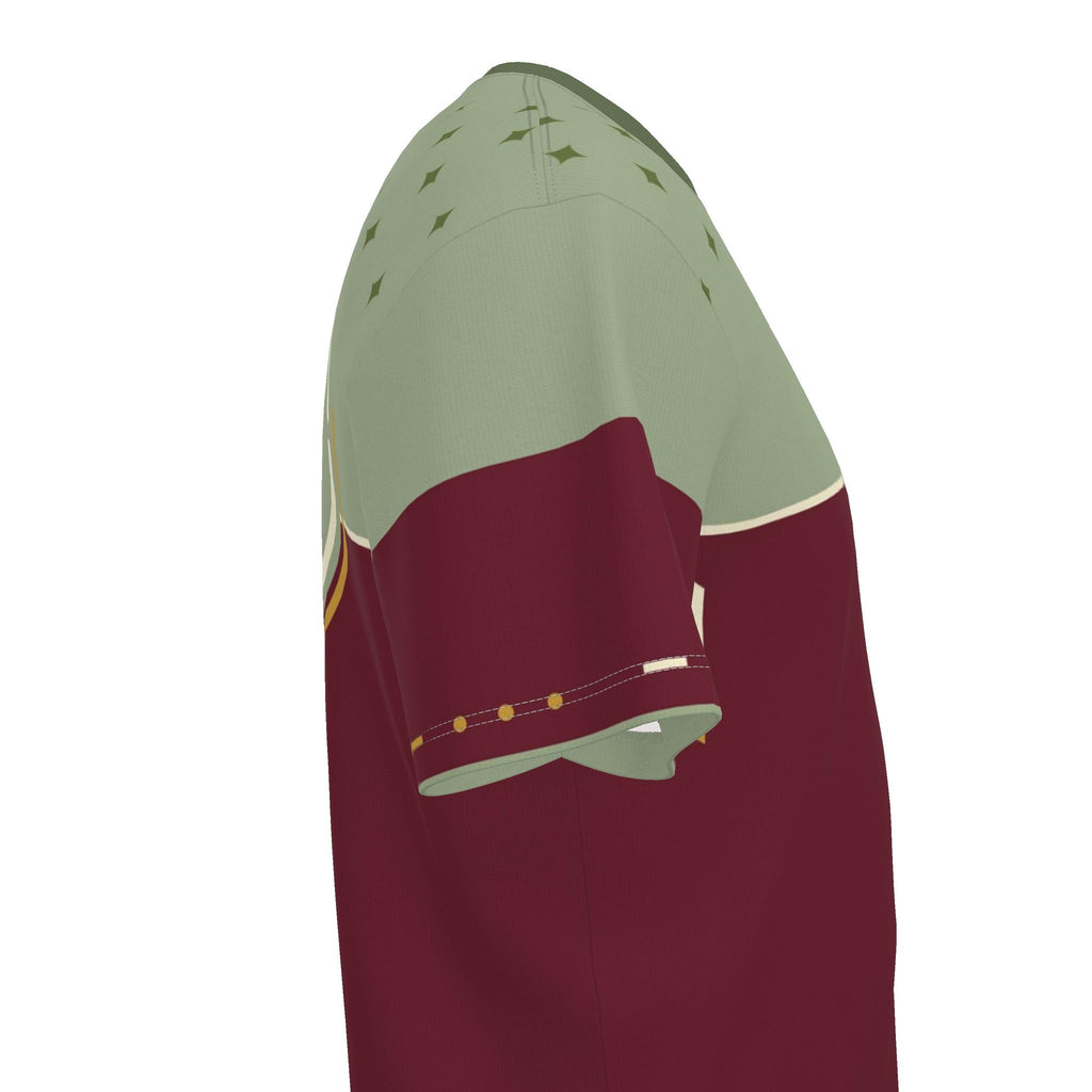Sage Bordeaux Luxury Boxy Cotton T-Shirt