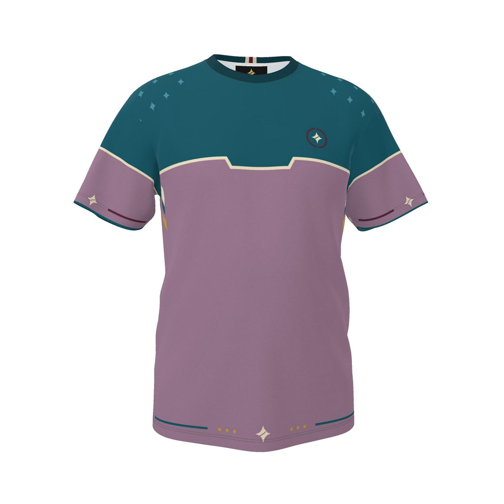 Lagoon Orchid Luxury Boxy Cotton T-Shirt