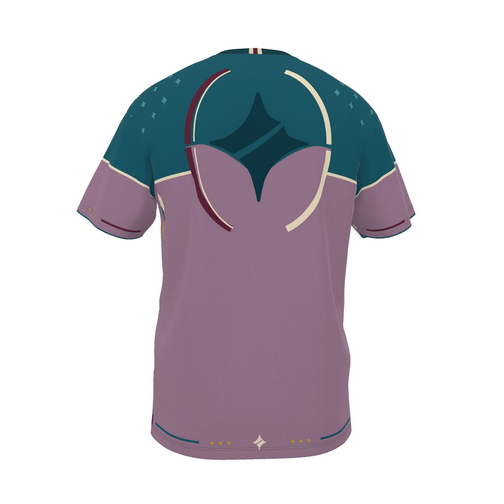 Lagoon Orchid Luxury Boxy Cotton T-Shirt