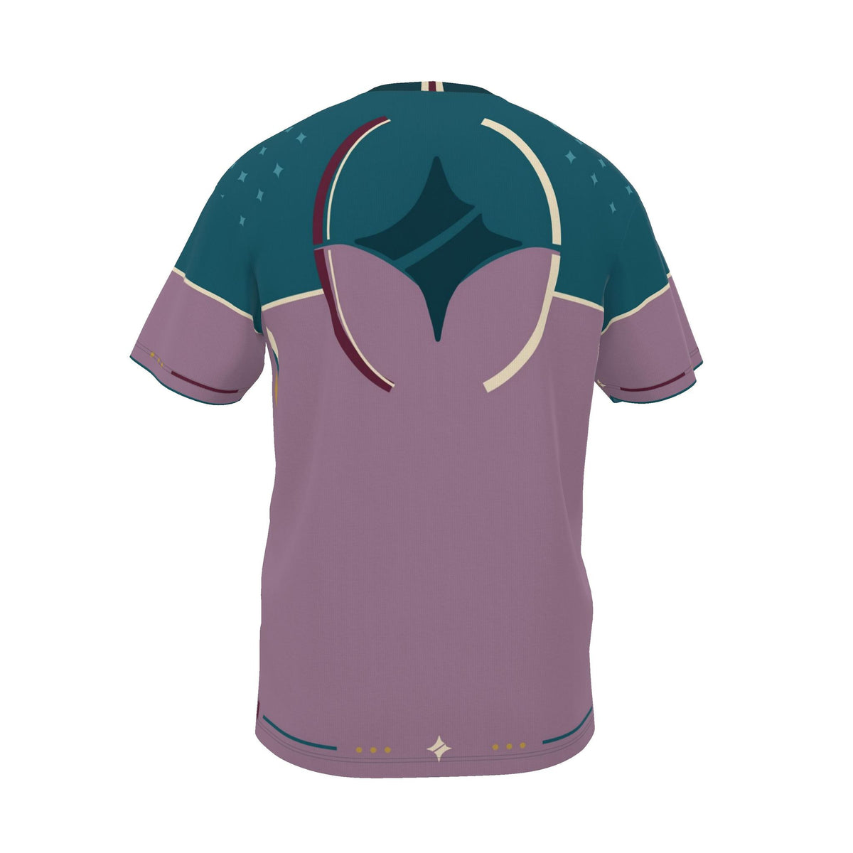 Lagoon Orchid Luxury Boxy Cotton T-Shirt