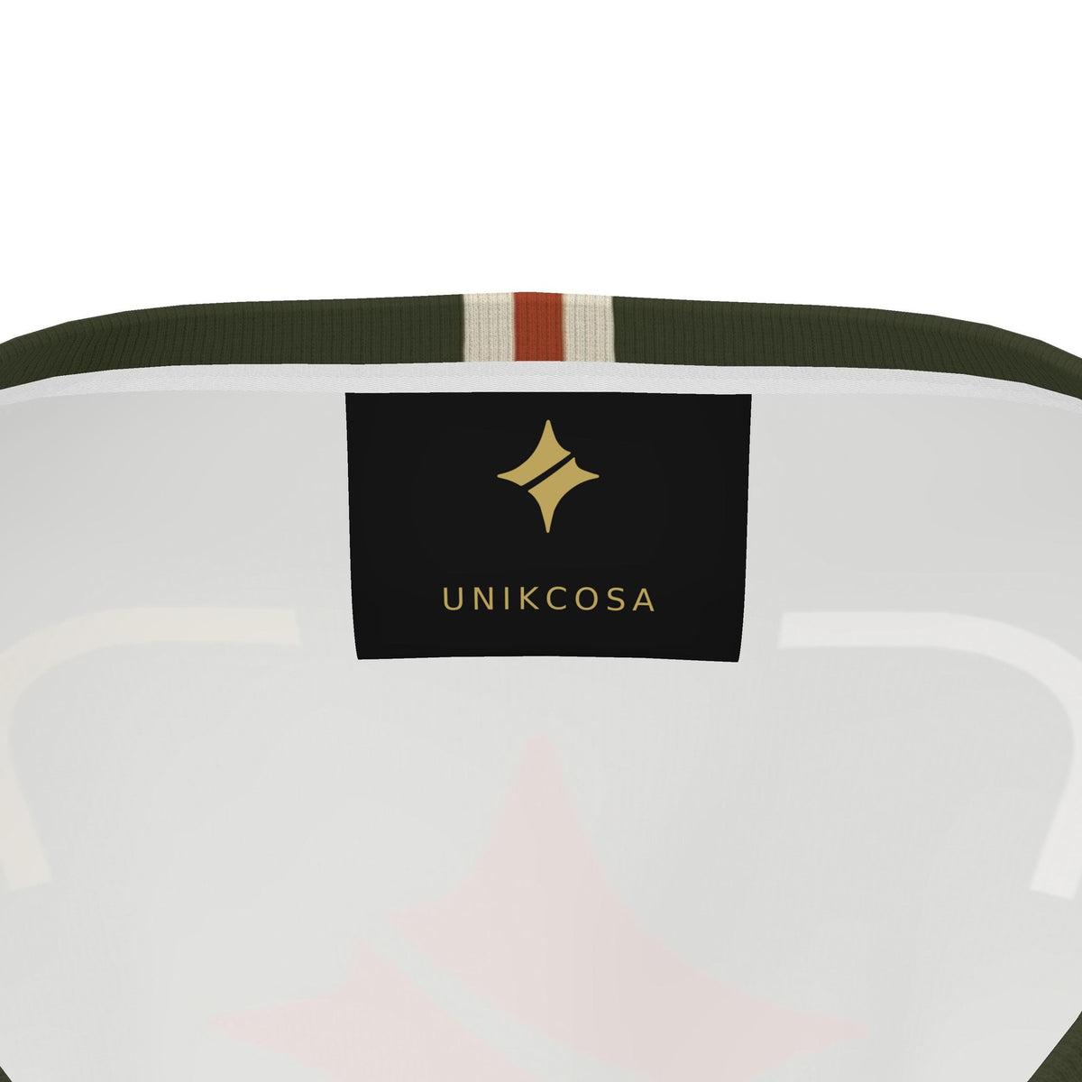 Olive Ember Frame Luxury Boxy Cotton T-Shirt