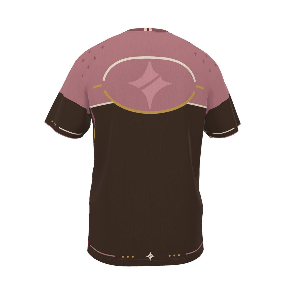 Rosewood Orbit Luxury Boxy Cotton T-Shirt