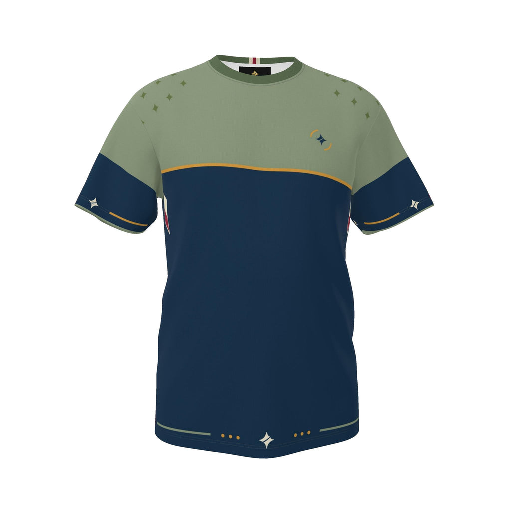 Sage Nautilus Luxury Boxy Cotton T-Shirt