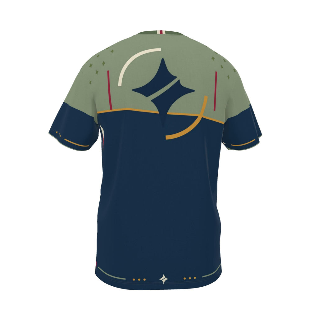 Sage Nautilus Luxury Boxy Cotton T-Shirt
