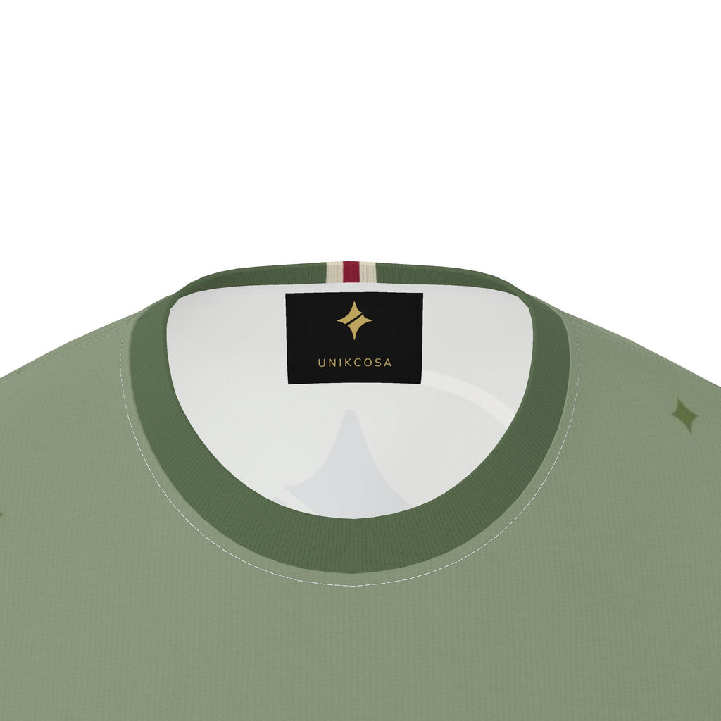 Sage Nautilus Luxury Boxy Cotton T-Shirt