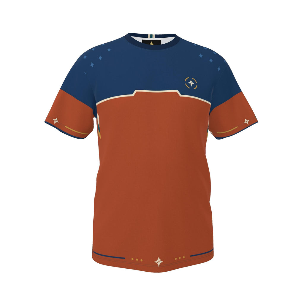 Copper Meridian Luxury Boxy Cotton T-Shirt
