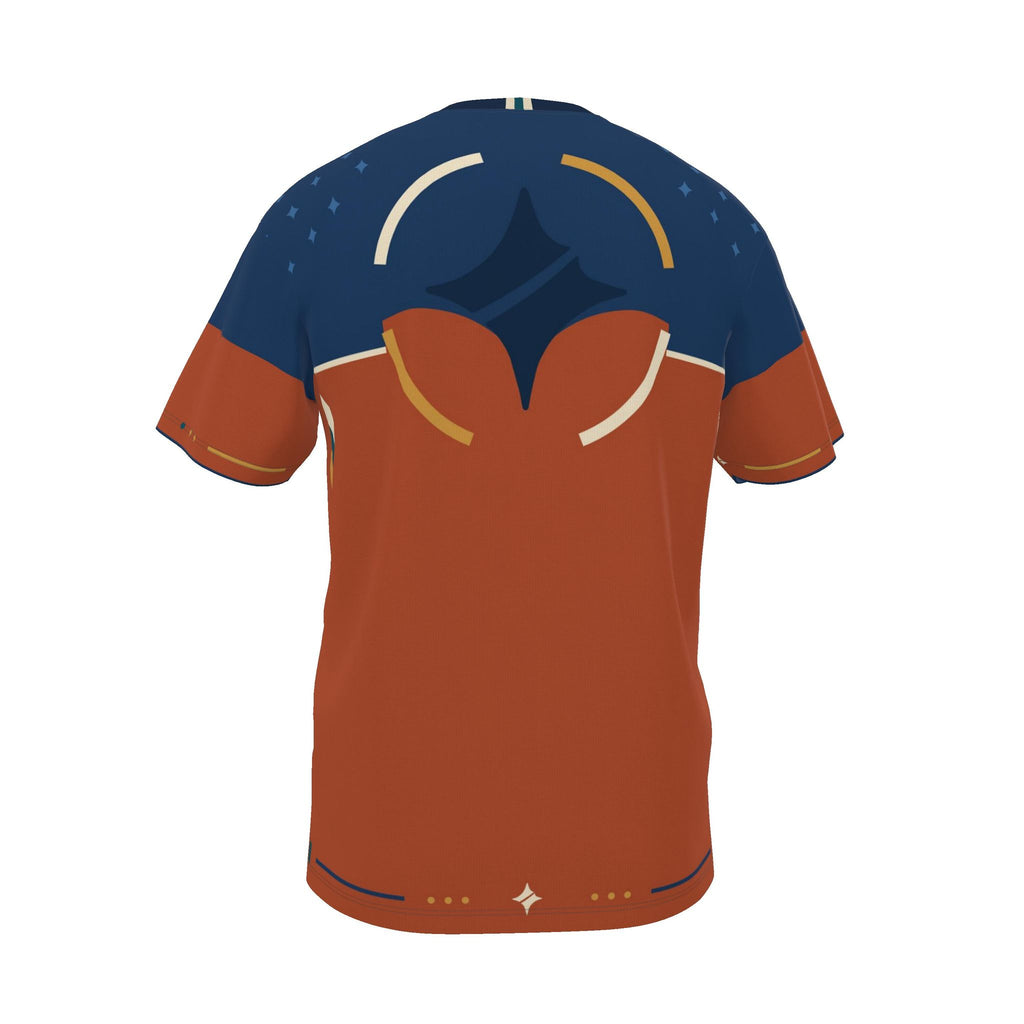 Copper Meridian Luxury Boxy Cotton T-Shirt