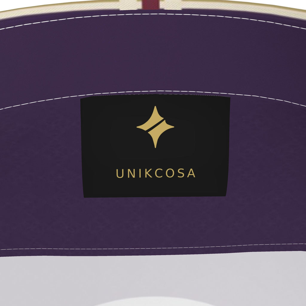 Silver Aubergine Salon Luxury Cotton Satin Button-Up Shirt