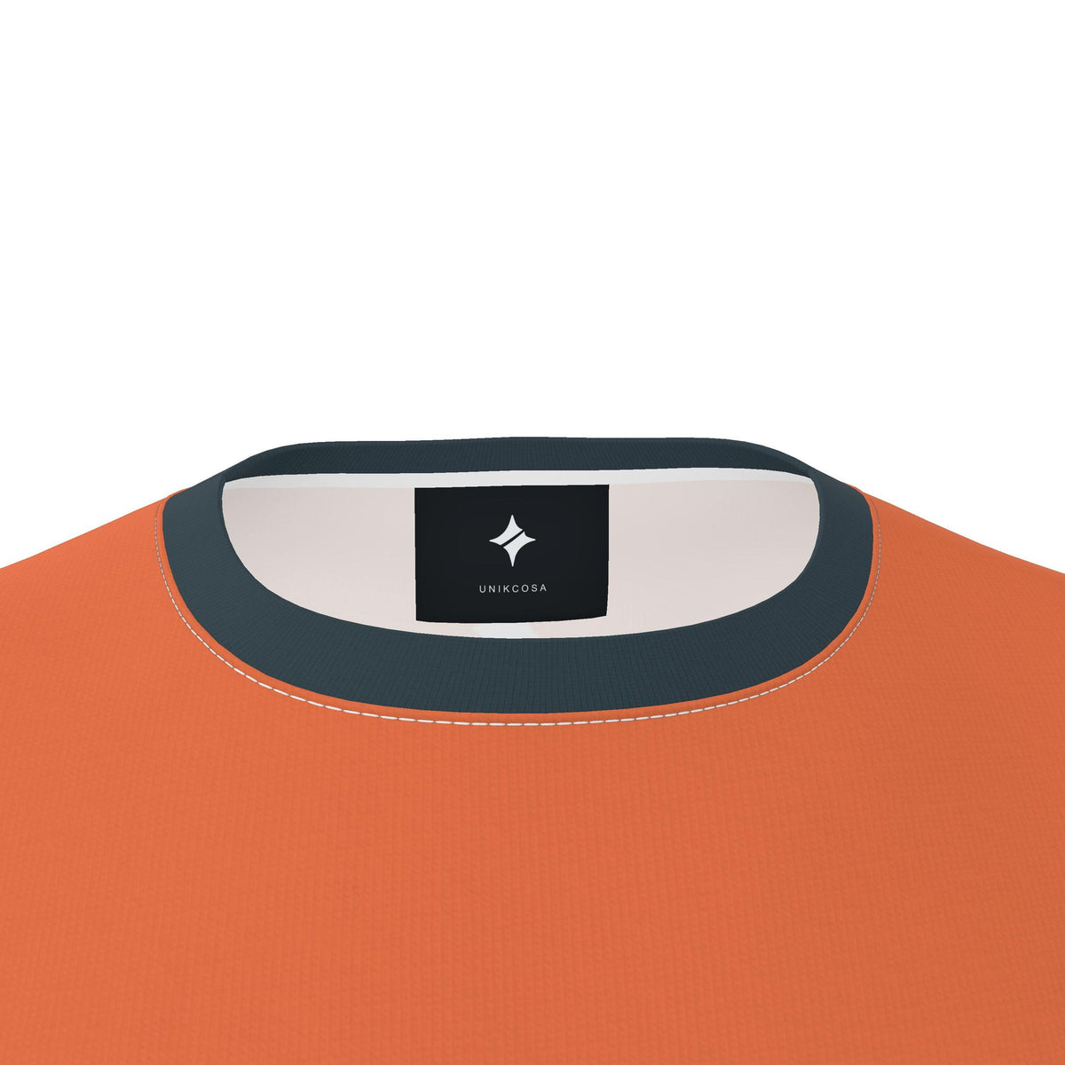Tangerine Slate Luxury Sleeveless Cotton T-Shirt
