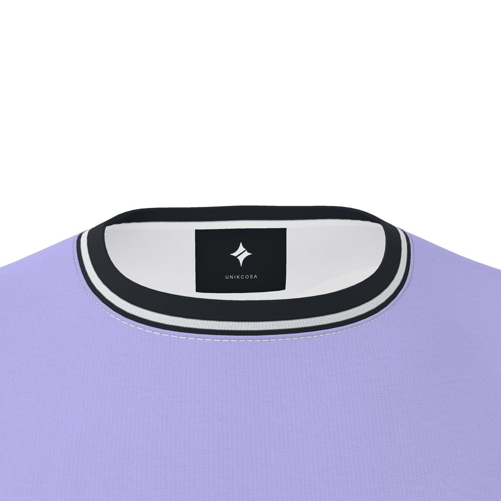 Lilac Carbon Luxury Sleeveless Cotton T-Shirt