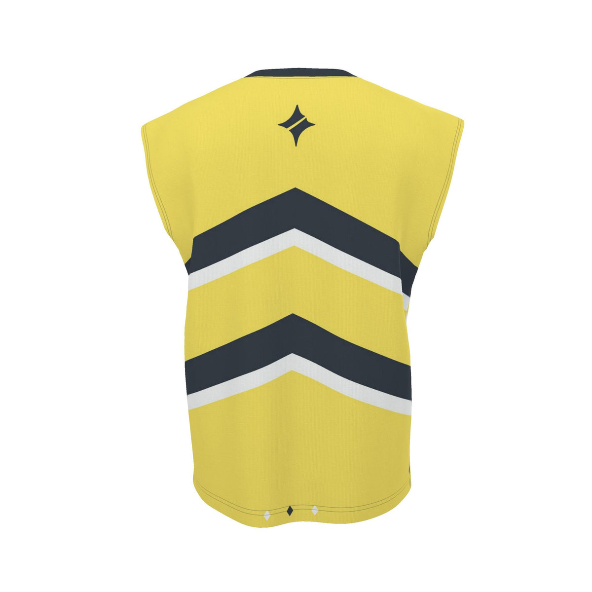 Lemon Asphalt Luxury Sleeveless Cotton T-Shirt