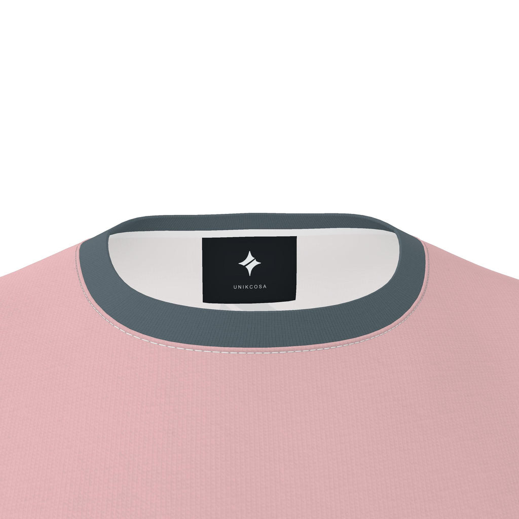 Blush Concrete Luxury Sleeveless Cotton T-Shirt