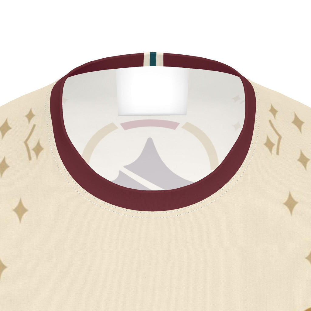 Royal Traverse Regular-Fit Cotton T-Shirt — original neckline detail
