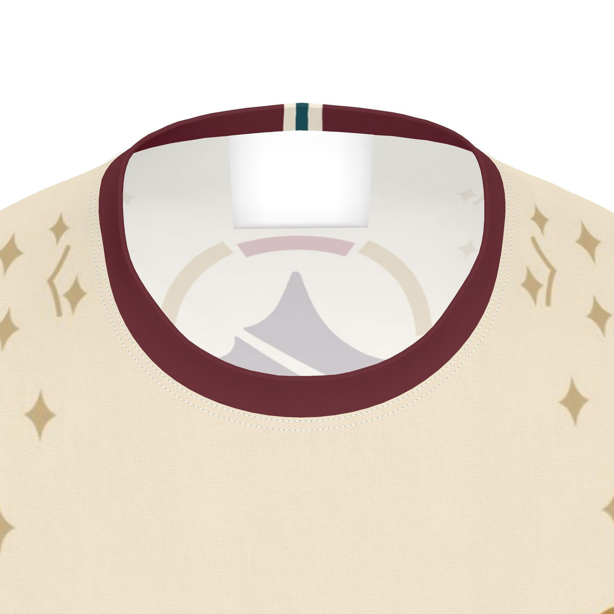 Royal Traverse Regular-Fit Cotton T-Shirt — original neckline detail